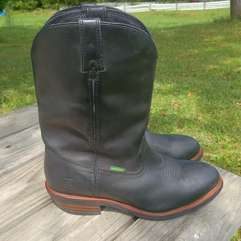 Dan Post Men's Albuquerque Waterproof Leather Western Boot Size 13 Extra Wide